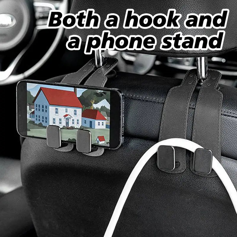 🚗🪝4 Counts Car Seat Headrest Hook