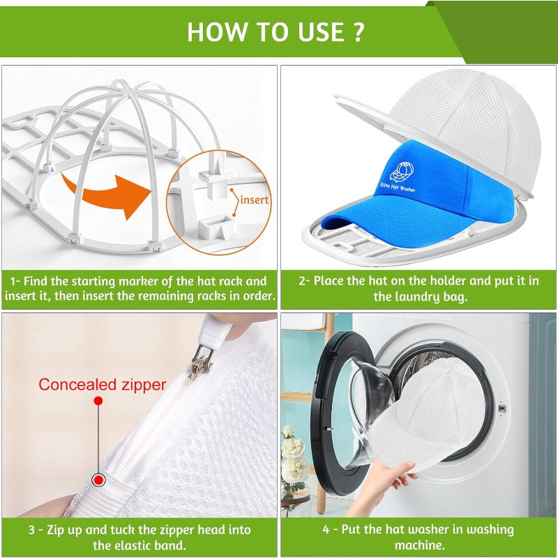 Protective Mesh Hat Cage