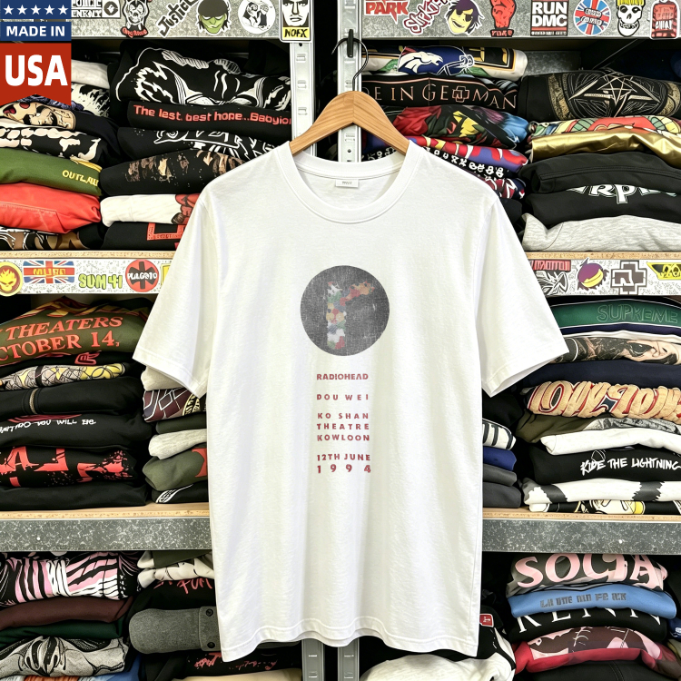 CozTee 1994 Radiohead 'Hong Kong' Honey Pablo Ultra Graphic T-Shirt