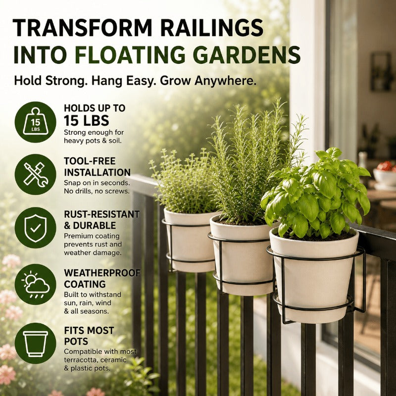 Railing Plant Hanger