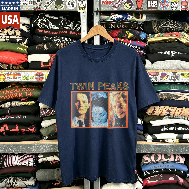 CozTee Twin Peaks Character Portraits Graphic T-Shirt