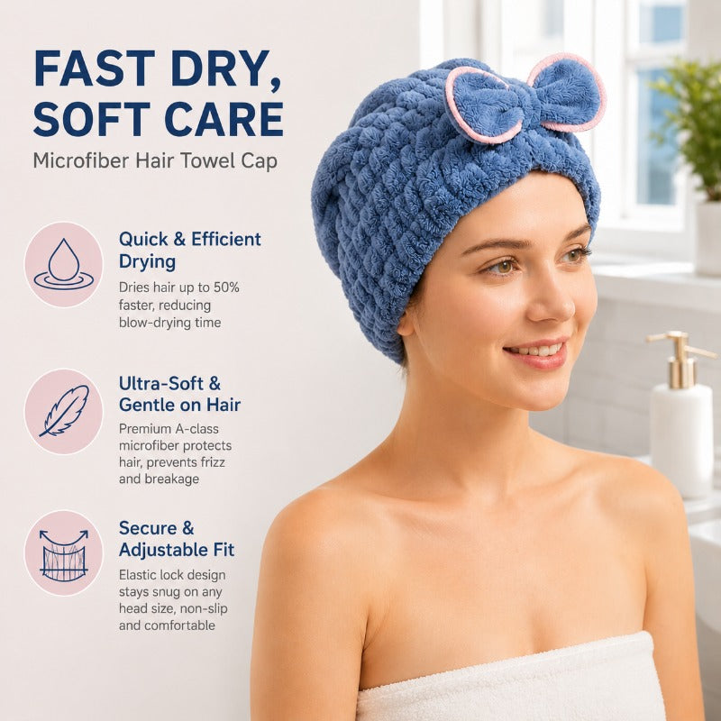 Fast Drying Microfiber Towel Wrap