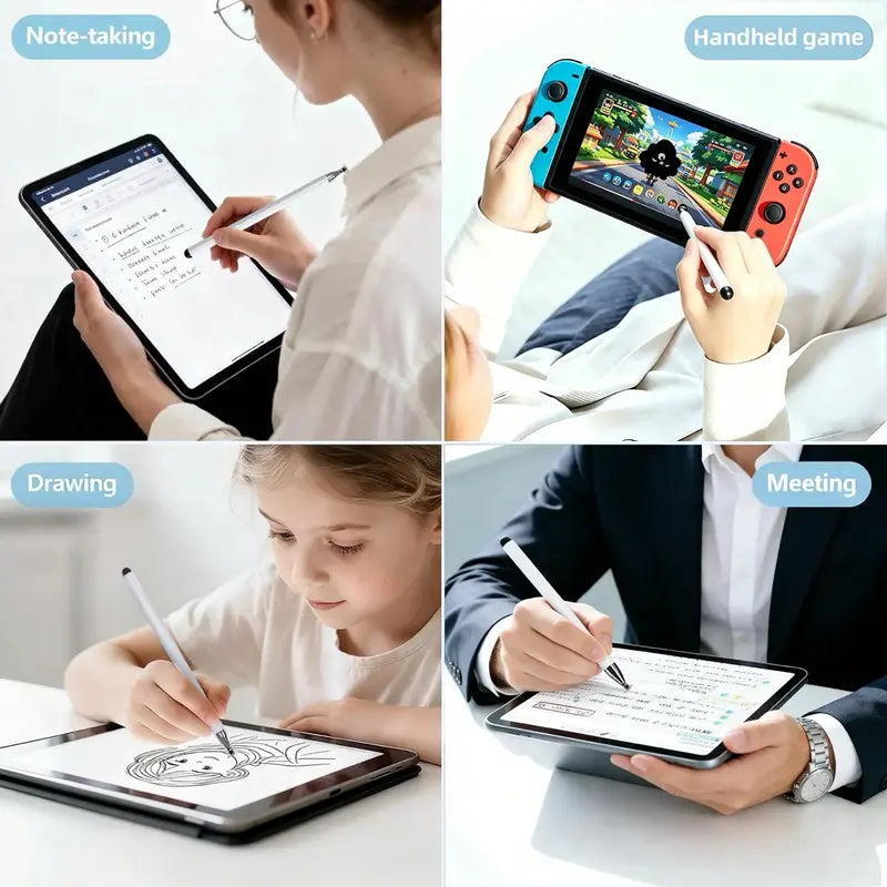 📱✏️3-in-1 neutral pen flat pen,High Precision Universal Stylus Pen