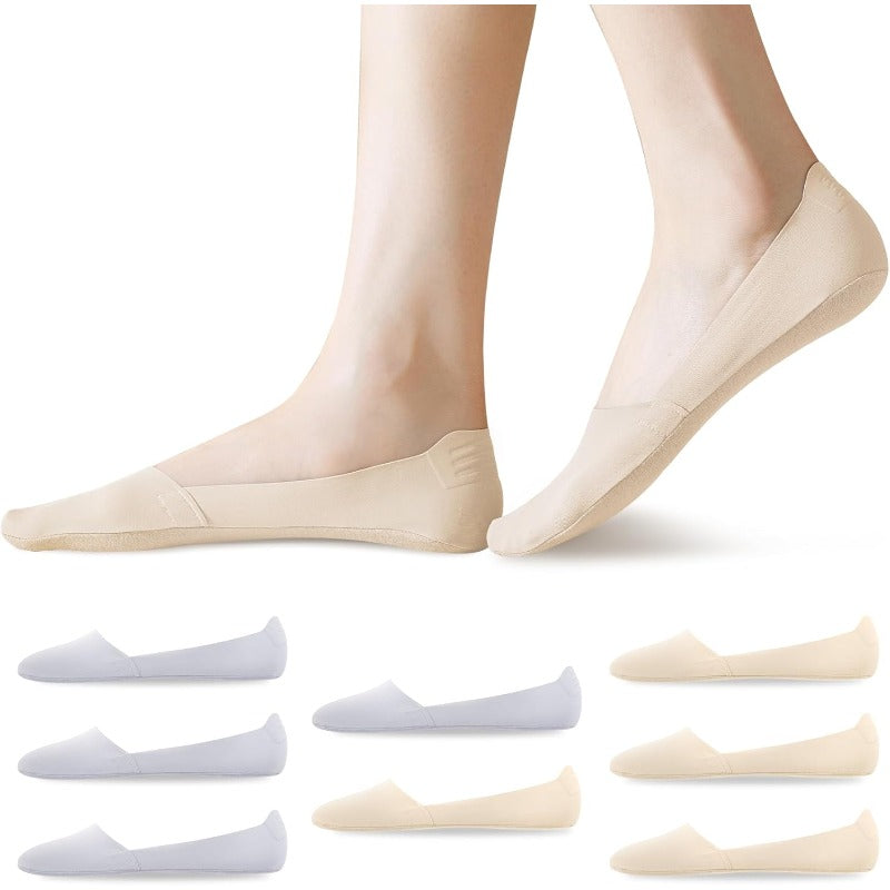Breathable Cotton No-Show Socks