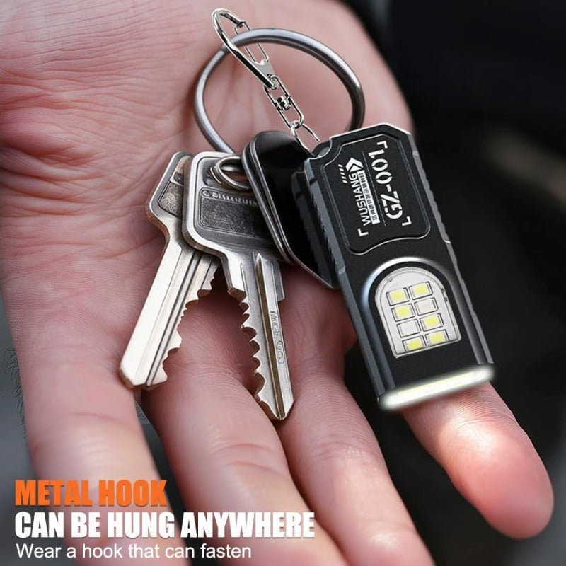 Compact Rechargeable Keychain Torch