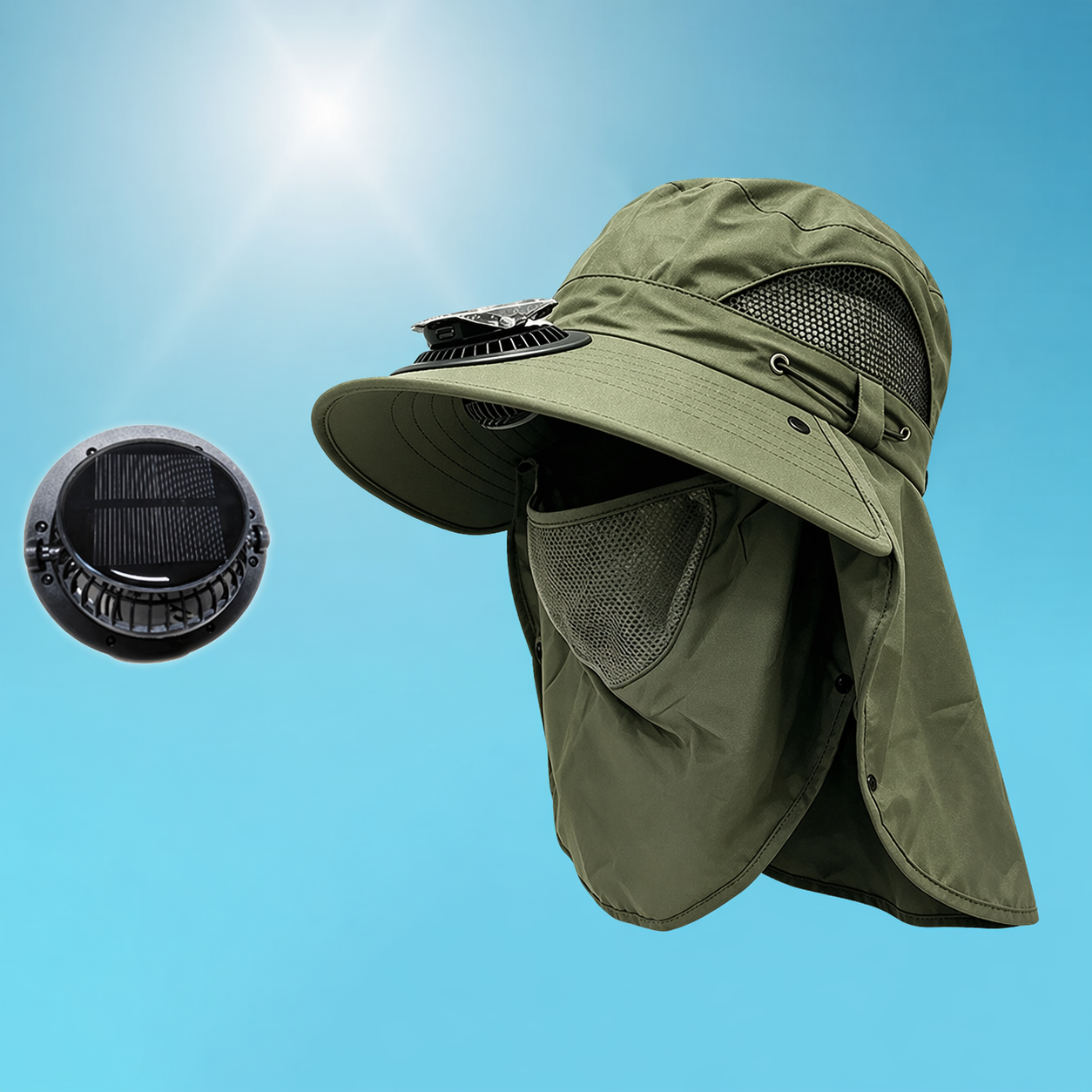 🔥Flash Sale-50% Off🔥Lightweight Summer Safari Cap for Hiking, Gardening, and Boating