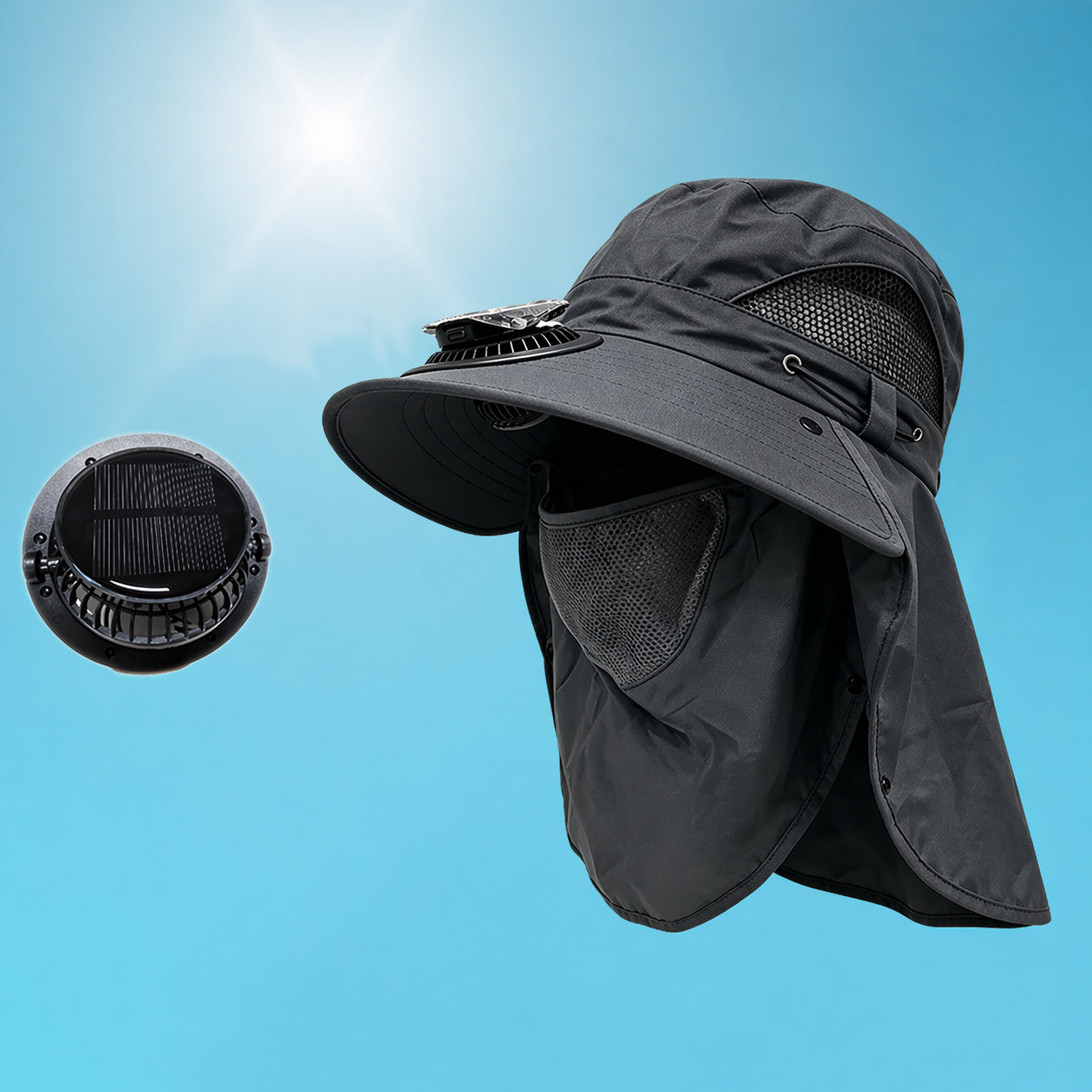 🔥Flash Sale-50% Off🔥Lightweight Summer Safari Cap for Hiking, Gardening, and Boating