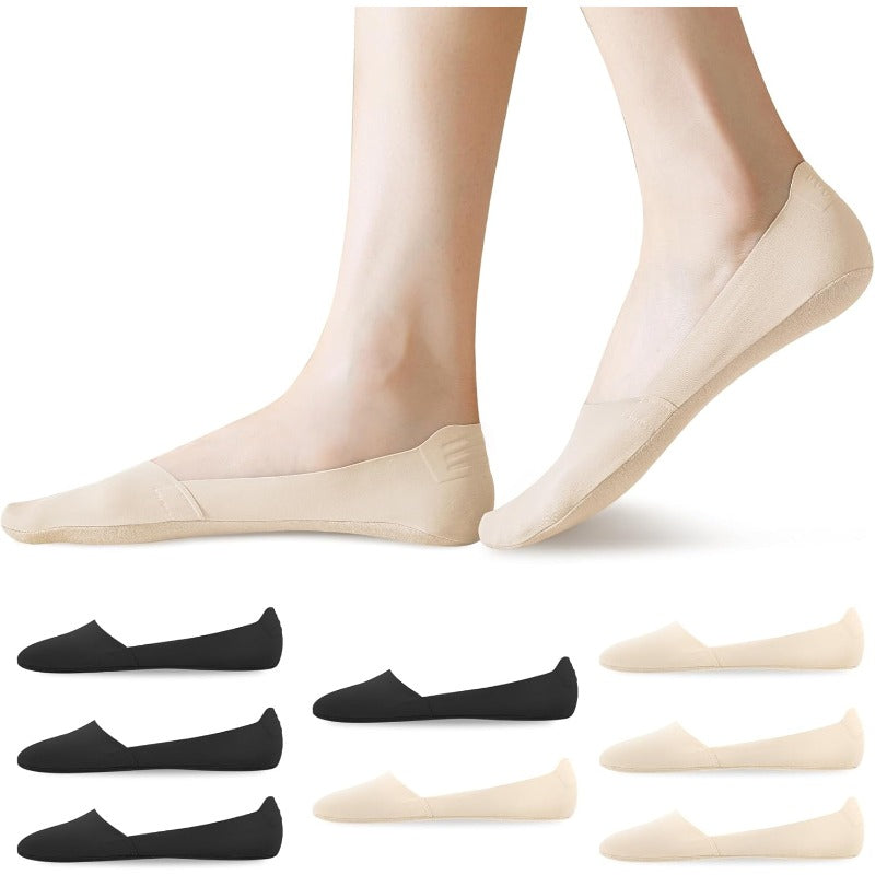 Breathable Cotton No-Show Socks