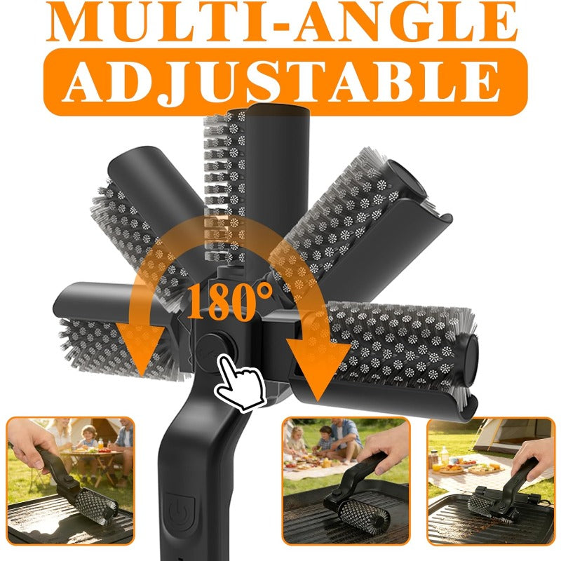 Effortless Electric BBQ Cleaner