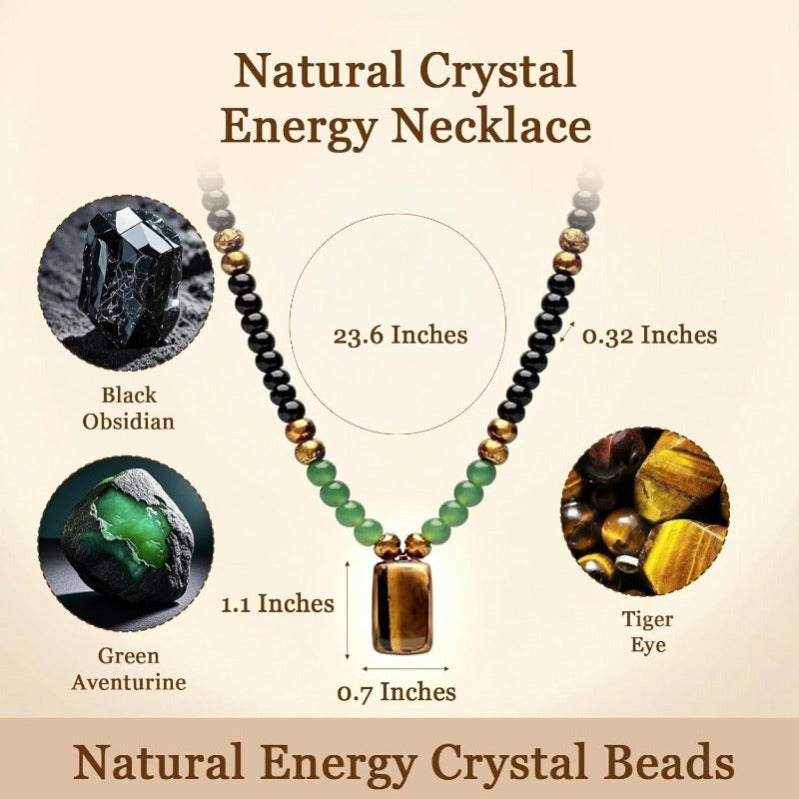 Prosperity Beaded Crystal Necklace