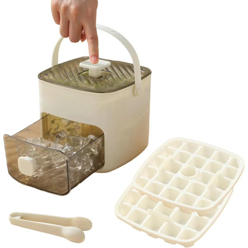 Stackable Ice Tray Storage Set