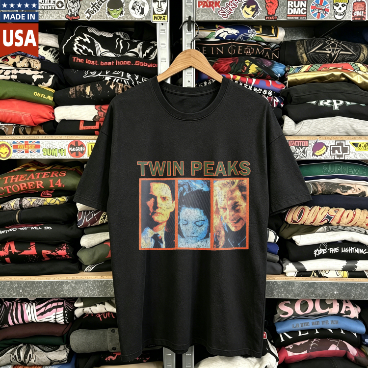 CozTee  Twin Peaks Character Portraits  Graphic T-Shirt