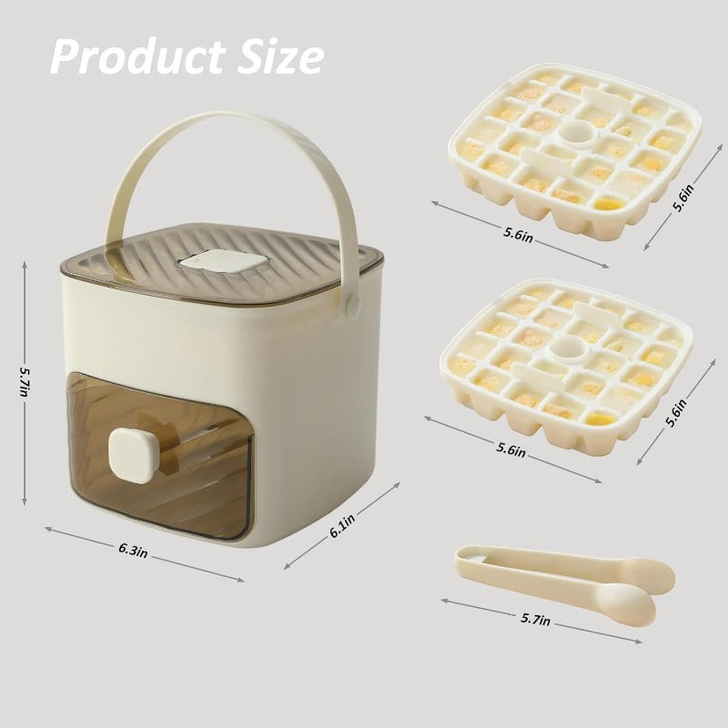 Stackable Ice Tray Storage Set