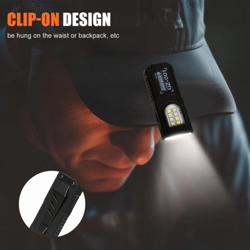 Compact Rechargeable Keychain Torch