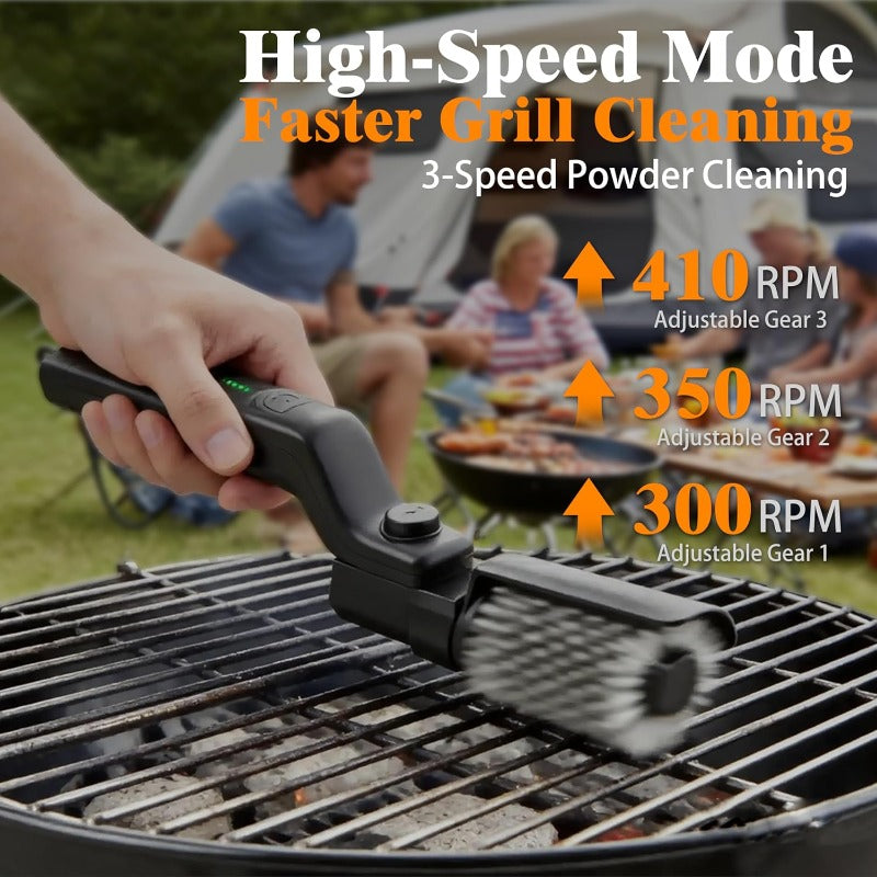 Effortless Electric BBQ Cleaner