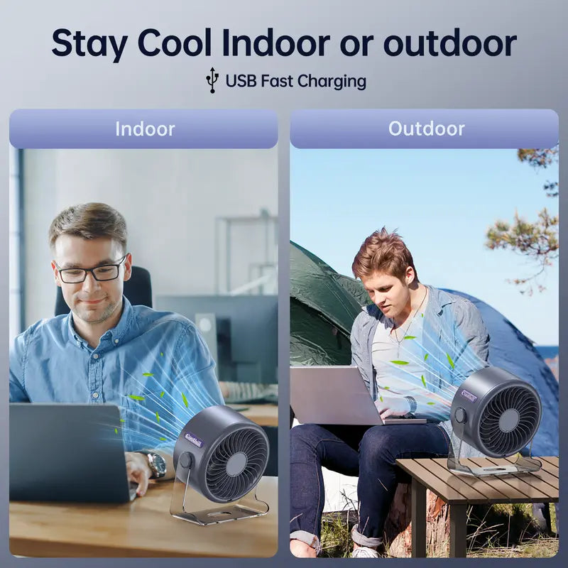 🌀🍃Desktop Turbo Table Fan