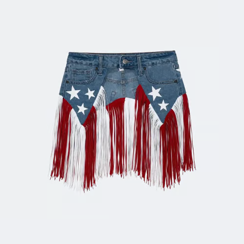 🤩USA 250th Stars and Stripes Tasseled Belt