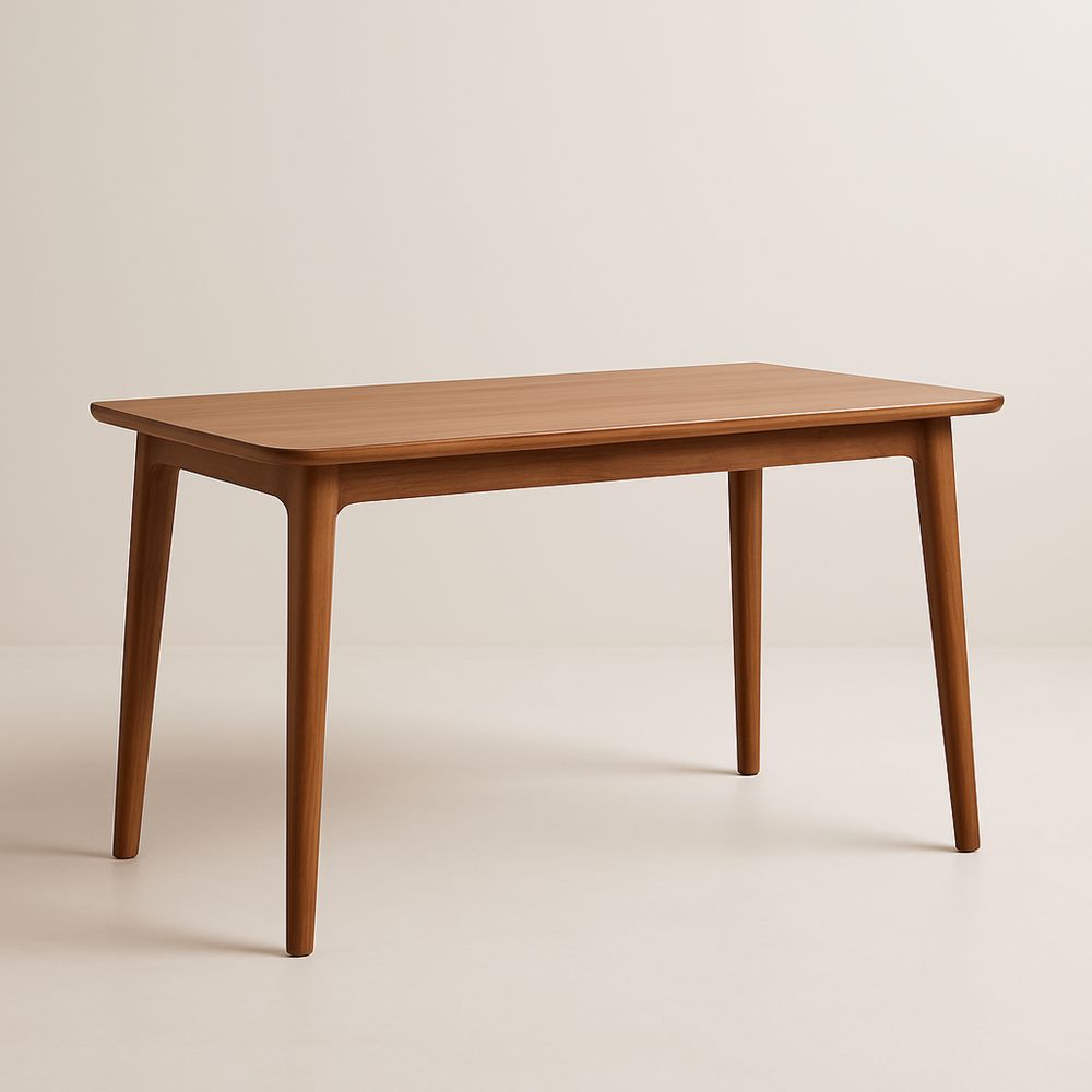 Étkezőasztal Tömör Fa Tégla Alakú 150 cm x 90 cm x 75 cm