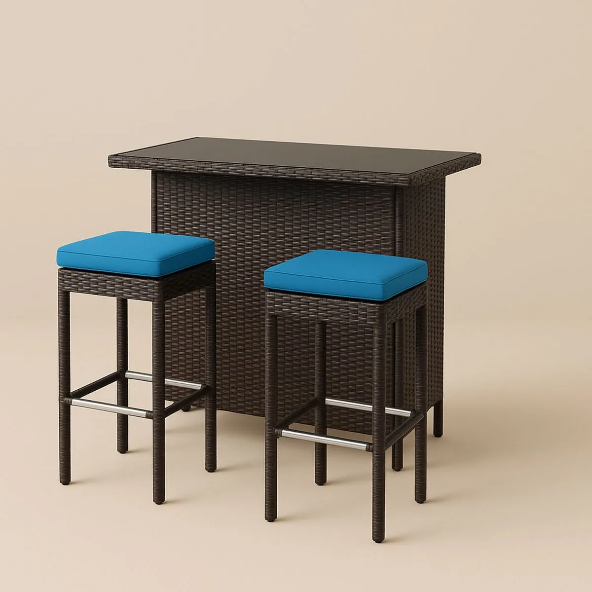 Móveis de bar ao ar livre