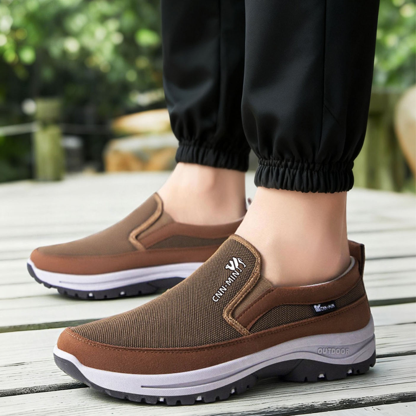 🔥New Arrivals Sale: 70% OFF🛒 M - Men's Arch Support & Breathable and Light &Slip-On Soft-Soled, Comfortable, Orthopedic Walking Shoes