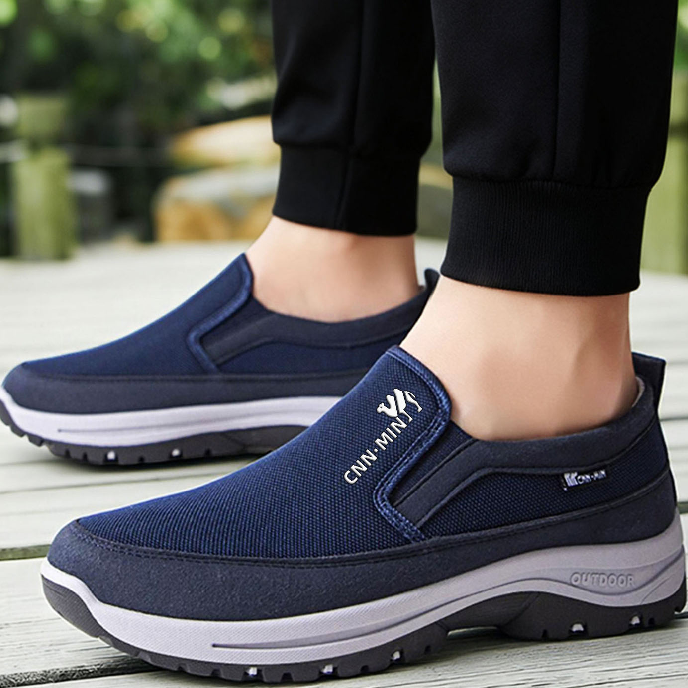🔥New Arrivals Sale: 70% OFF🛒 M - Men's Arch Support & Breathable and Light &Slip-On Soft-Soled, Comfortable, Orthopedic Walking Shoes