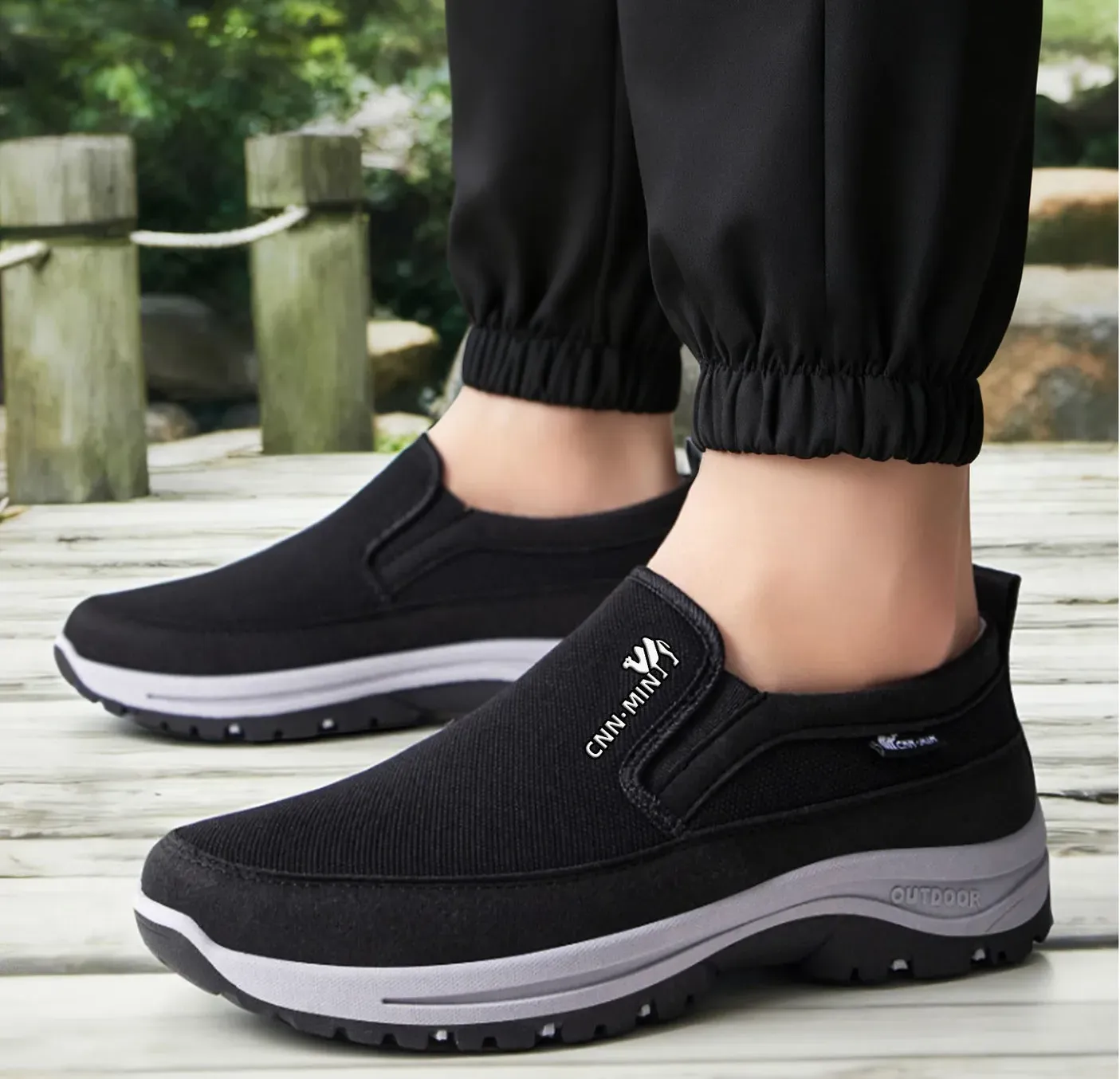 🔥New Arrivals Sale: 70% OFF🛒 M - Men's Arch Support & Breathable and Light &Slip-On Soft-Soled, Comfortable, Orthopedic Walking Shoes