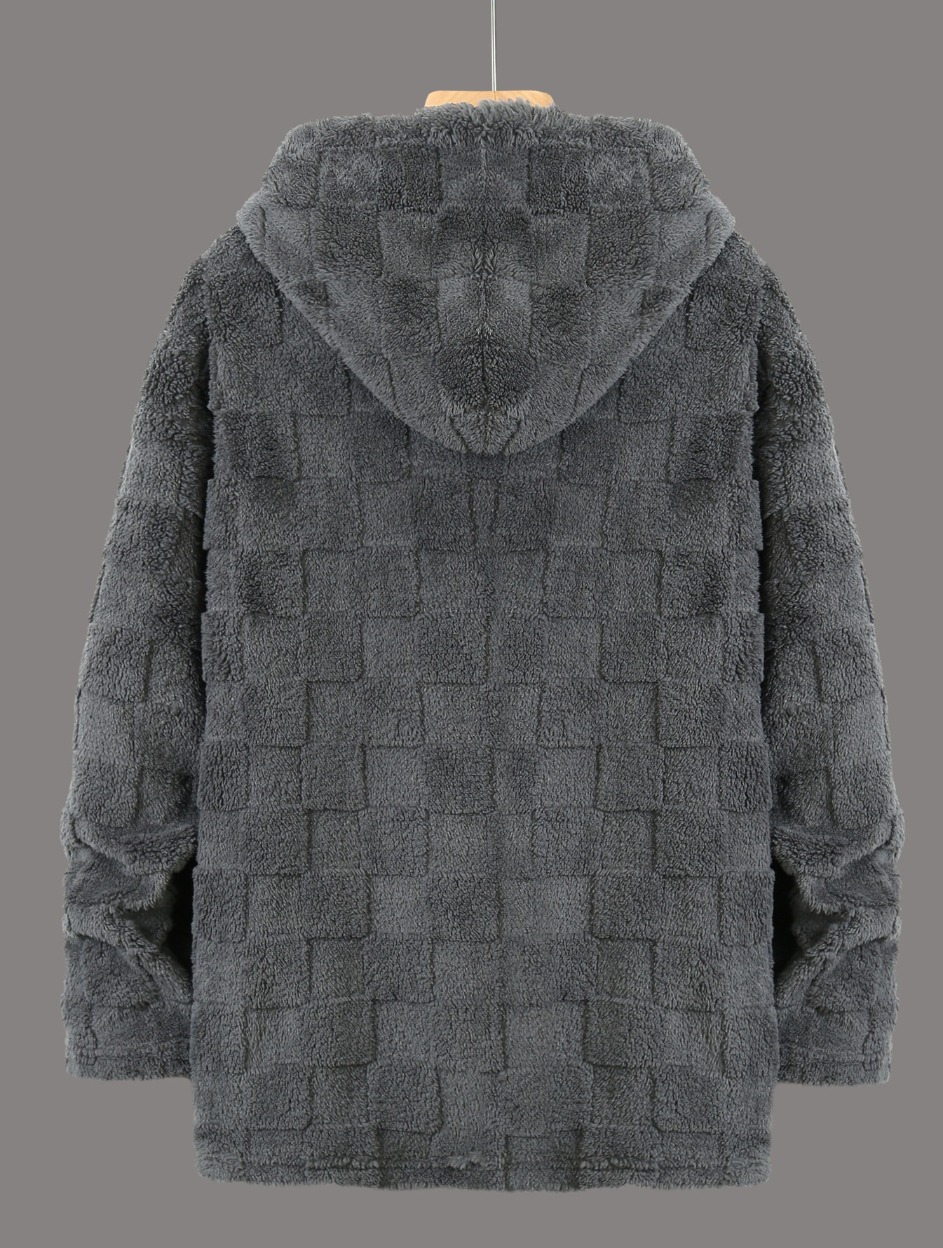New Men's Winter Thickened Fleece-Lined Hooded Sweatshirt – Trendy Casual Top