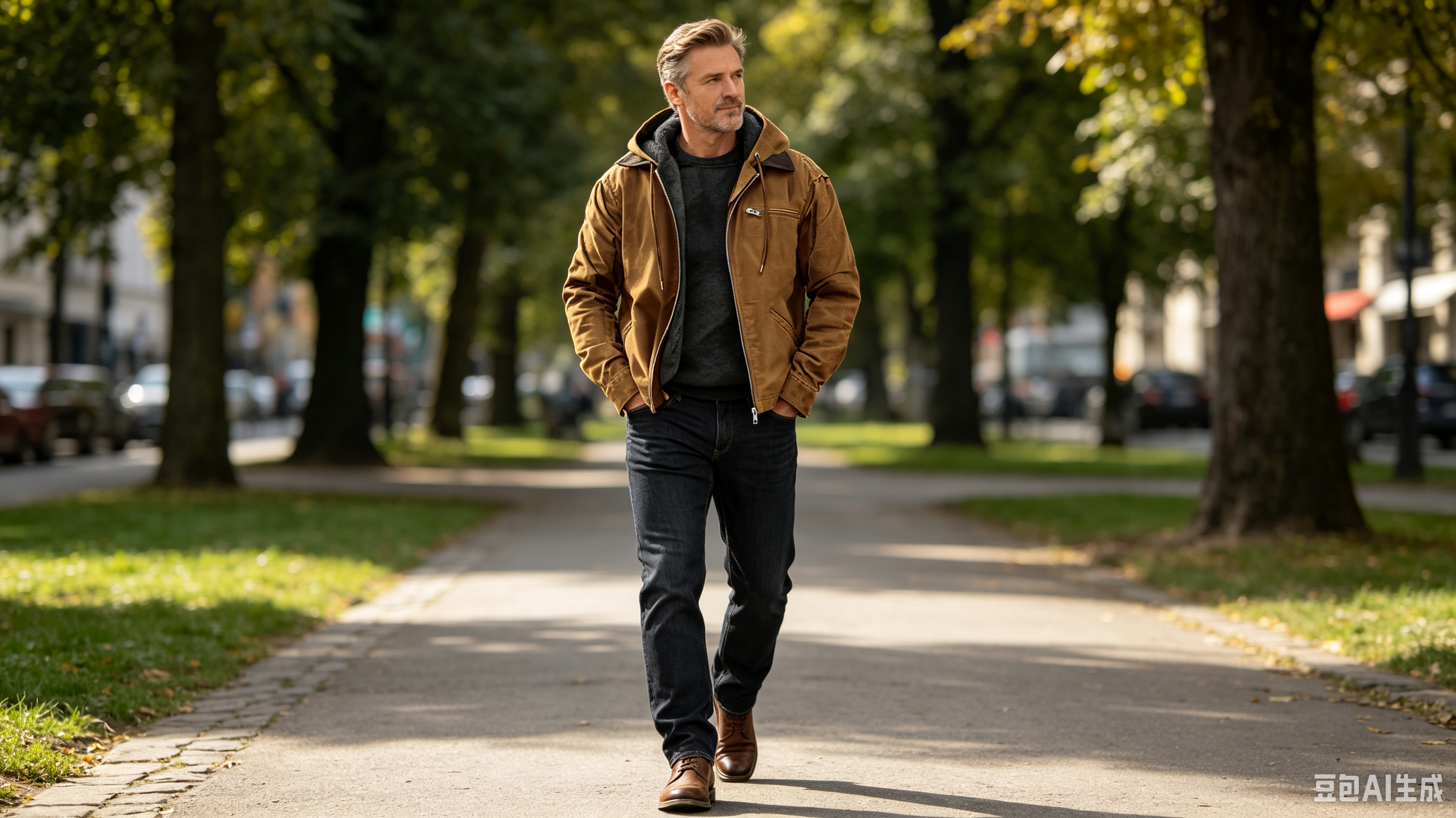 Men's winter jacket for everyday errands