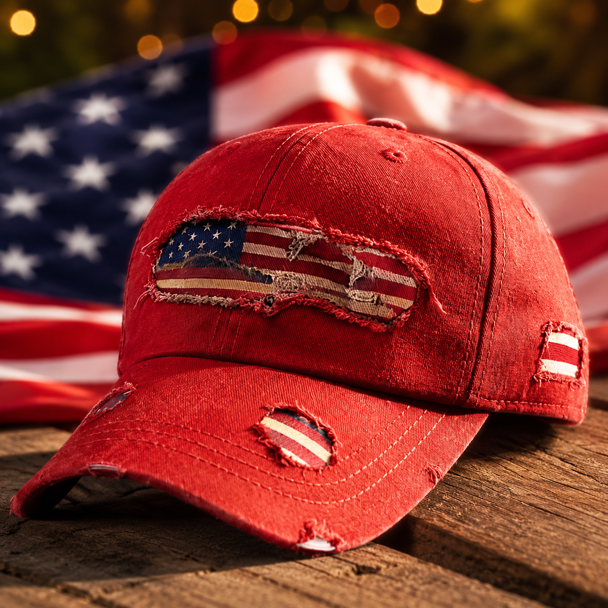 250th Anniversary Patriotic Denim Hat