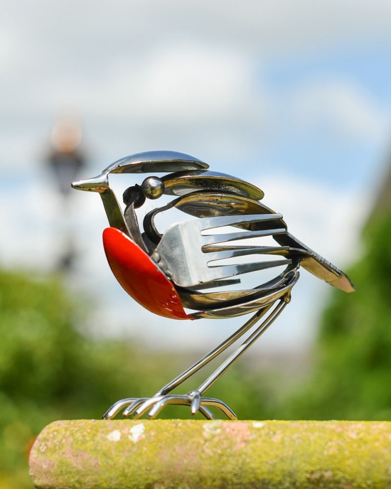 'Chester' The Robin Scrap Metal Art Sculpture