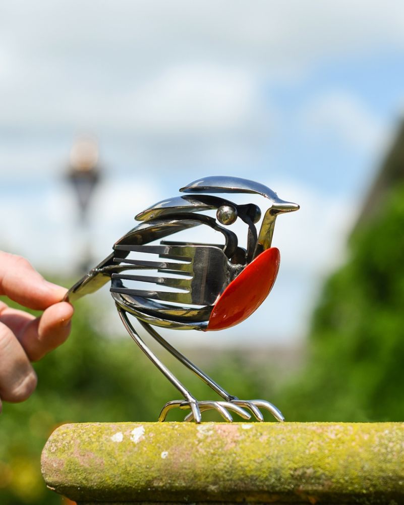 'Chester' The Robin Scrap Metal Art Sculpture