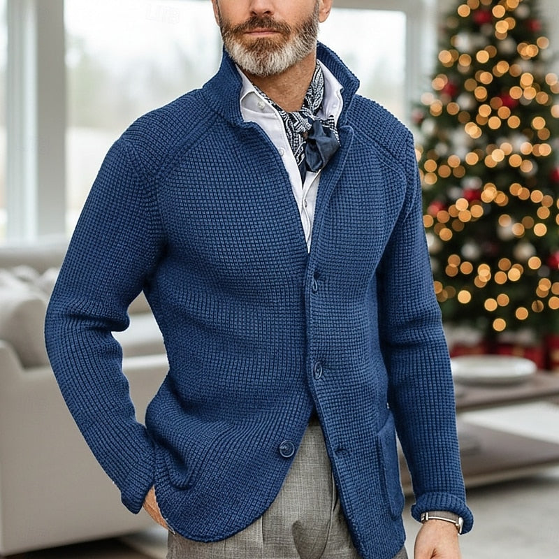 Archer cardigan navy blue