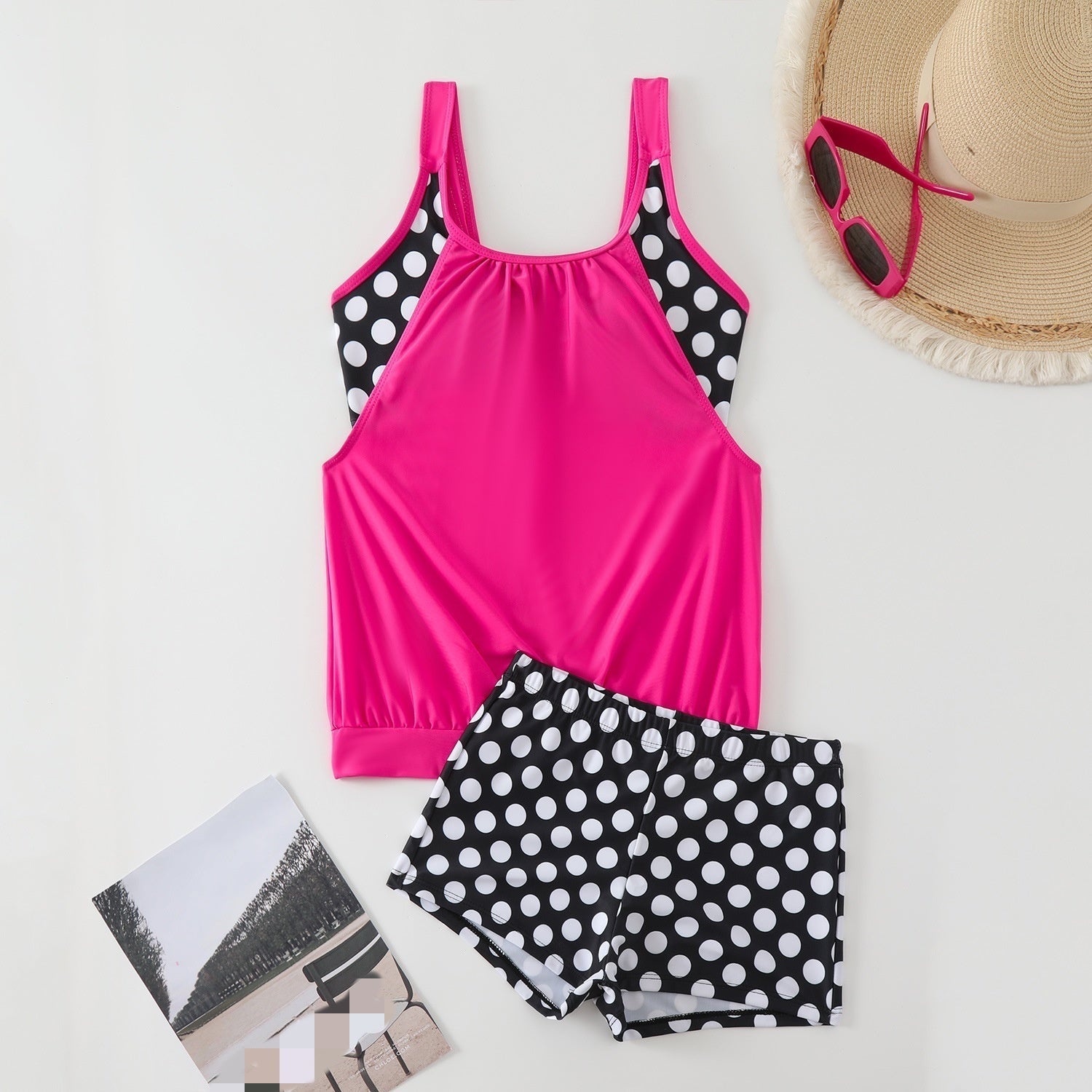 🌊Women's two-piece swimsuit with dots👙