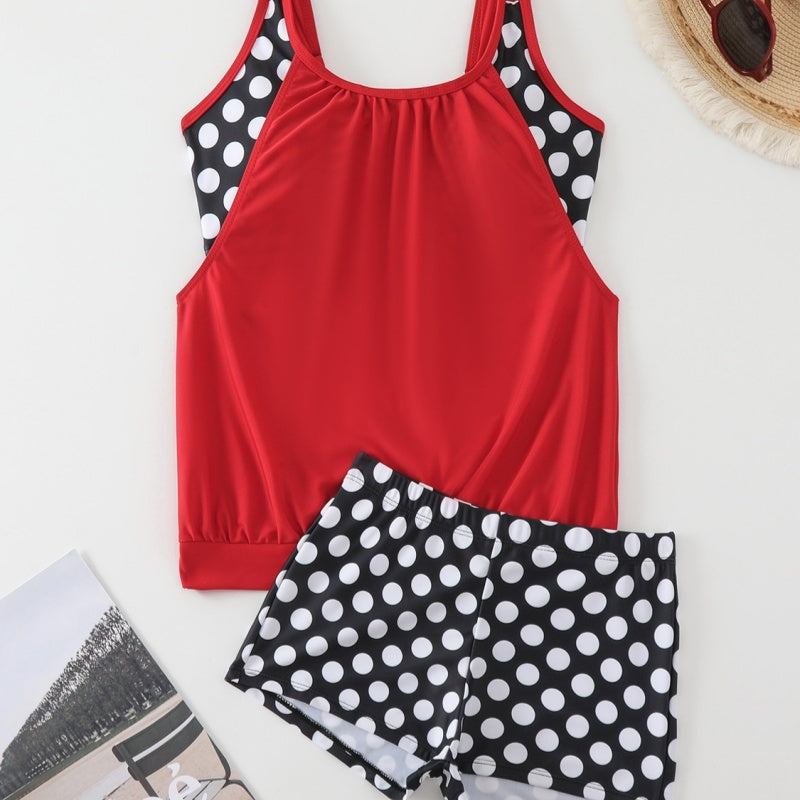 🌊Women's two-piece swimsuit with dots👙