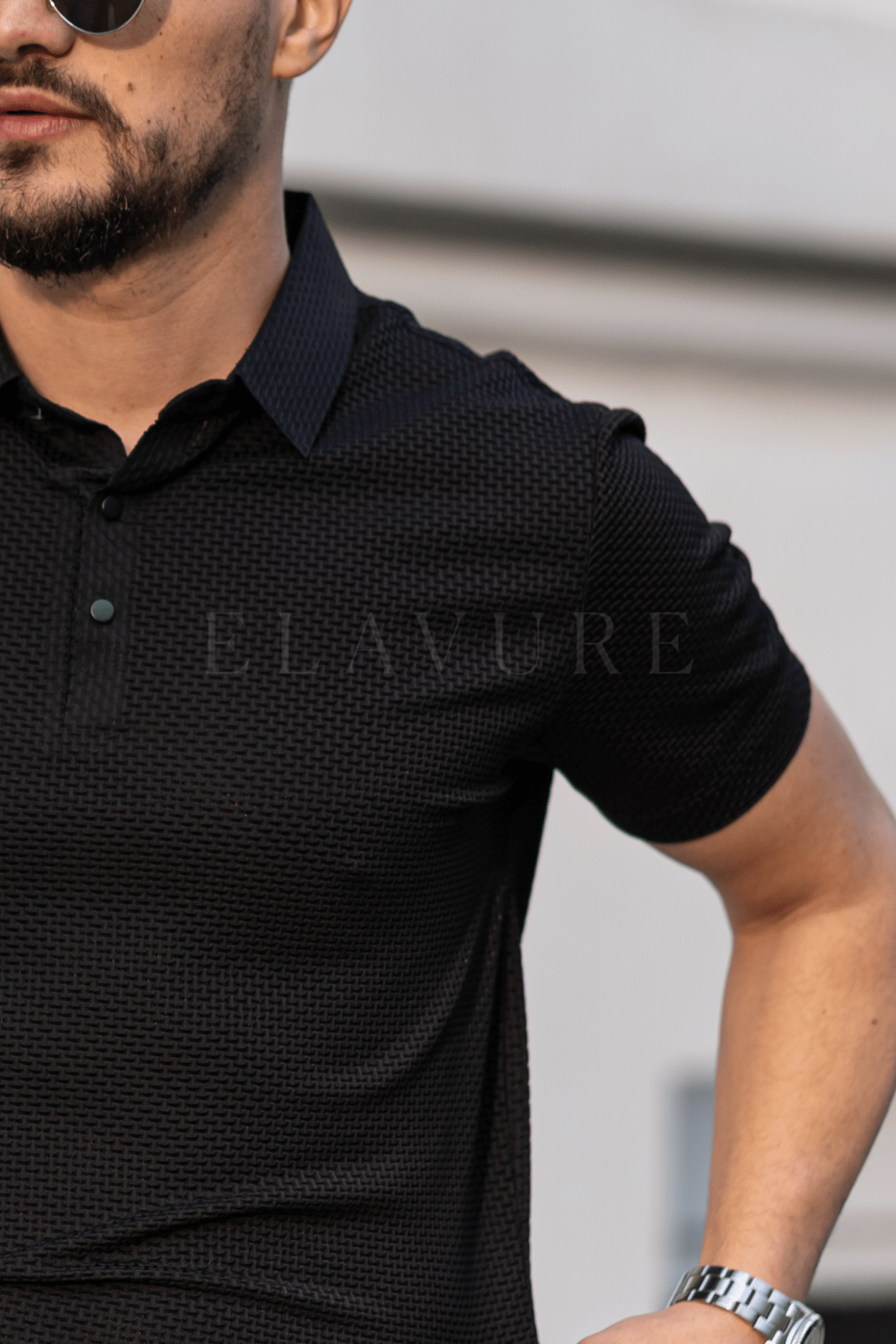 Men's premium polo shirt with timeless style