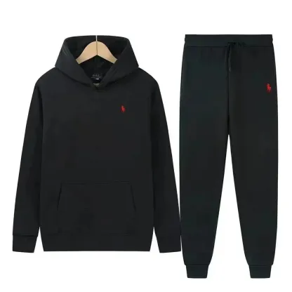 Casual hooded jacket set
