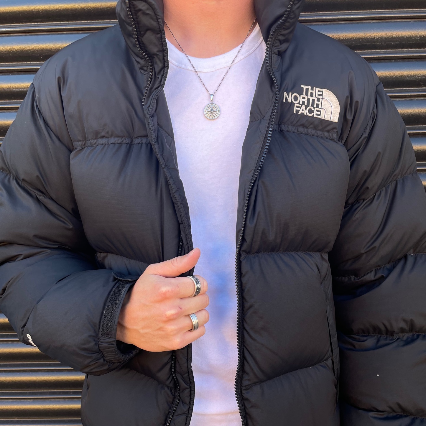Matte Black Puffer Jacket