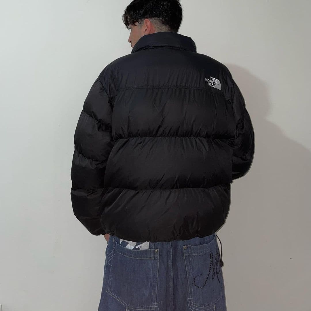 Matte Black Puffer Jacket