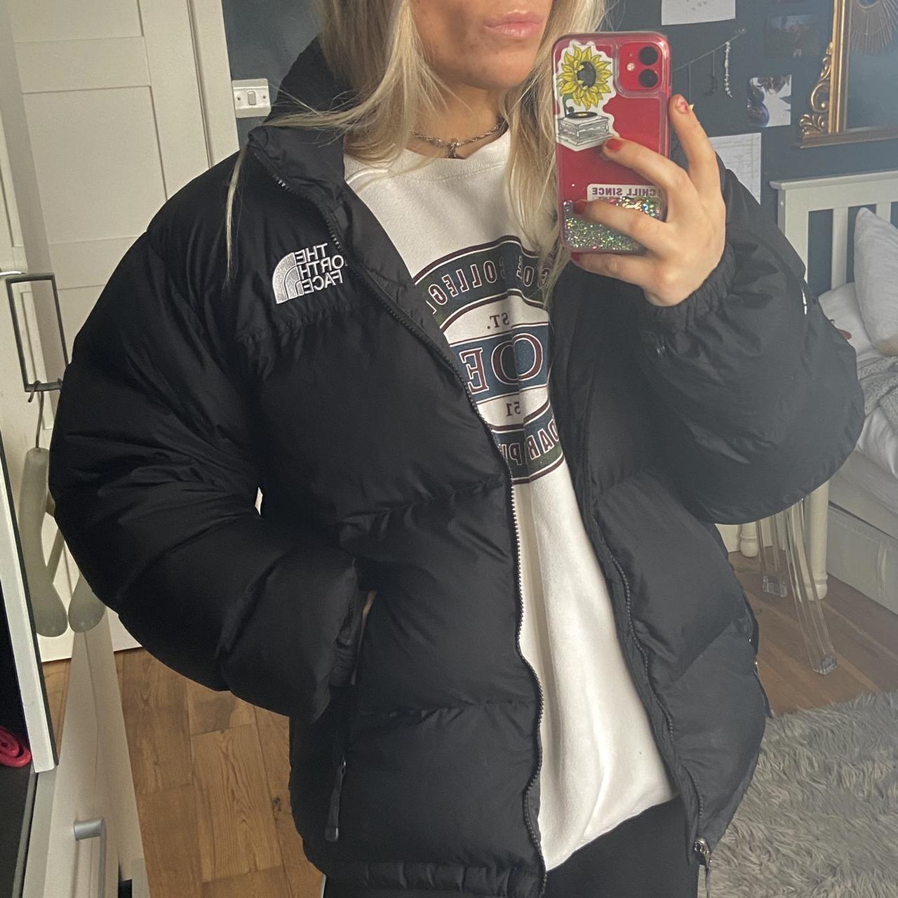 Matte Black Puffer Jacket