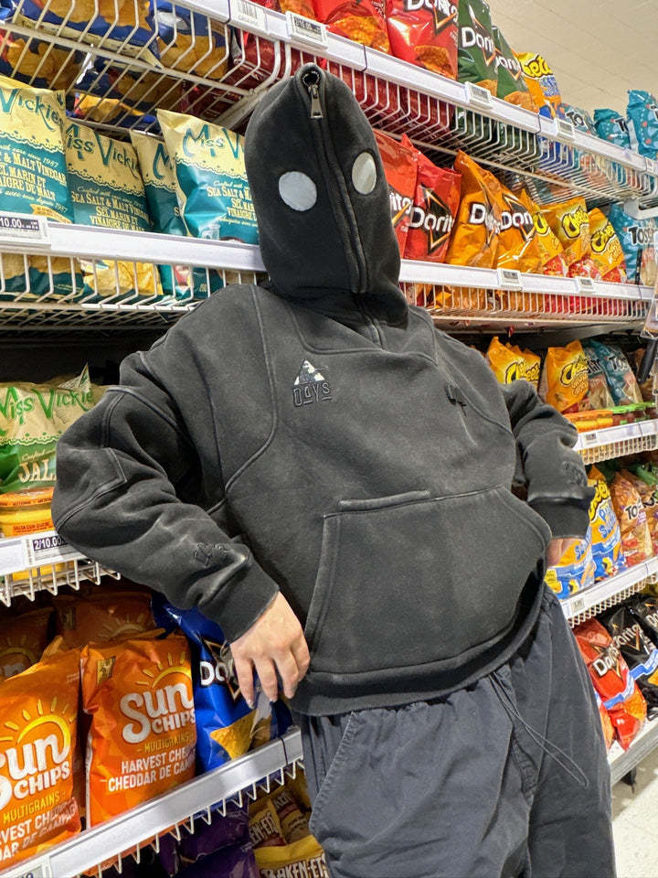 SAKAMOTO DAYS HOODIE - BLACK