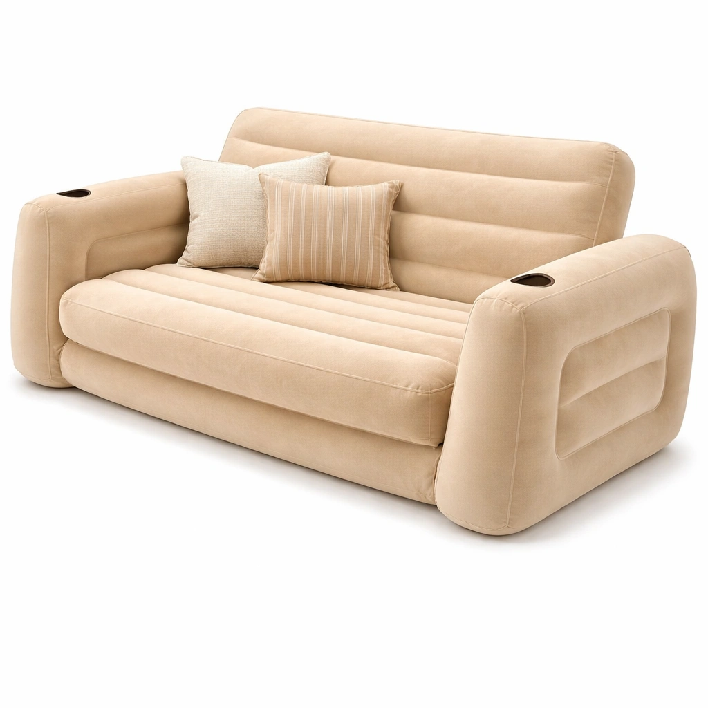 Aufblasbares Sofa Beige-Ivellor