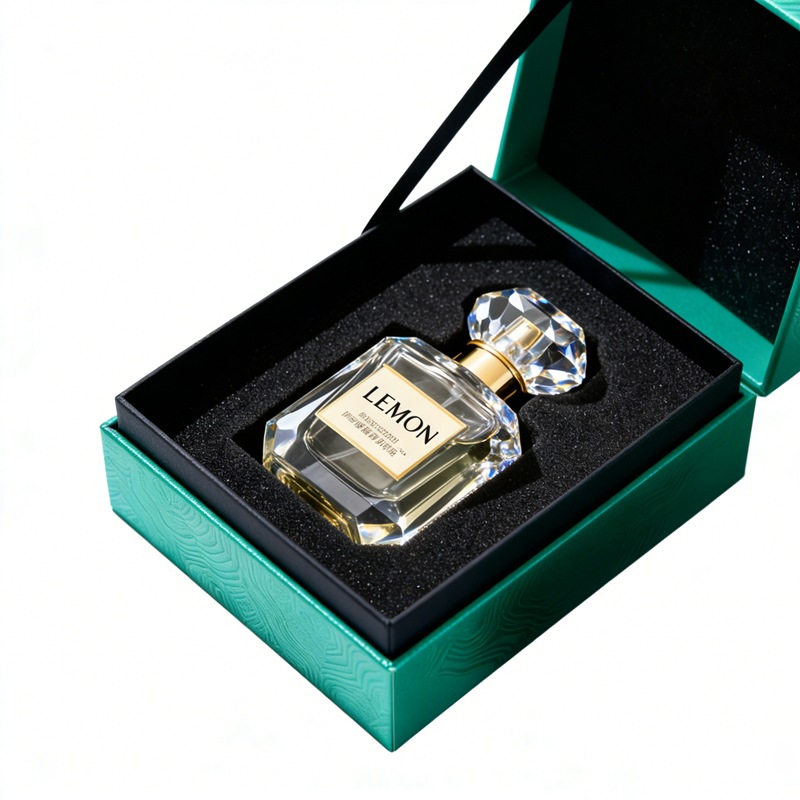 Hardcover Flip Gift Box for 10ml Mini Perfume | 1200GSM Rigid Custom Packaging Box