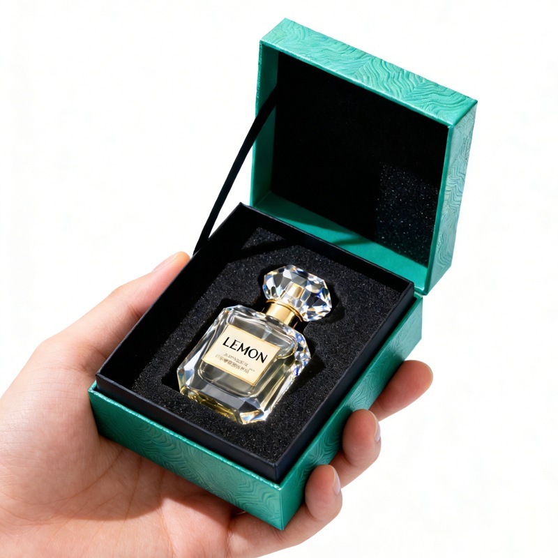 Hardcover Flip Gift Box for 10ml Mini Perfume | 1200GSM Rigid Custom Packaging Box