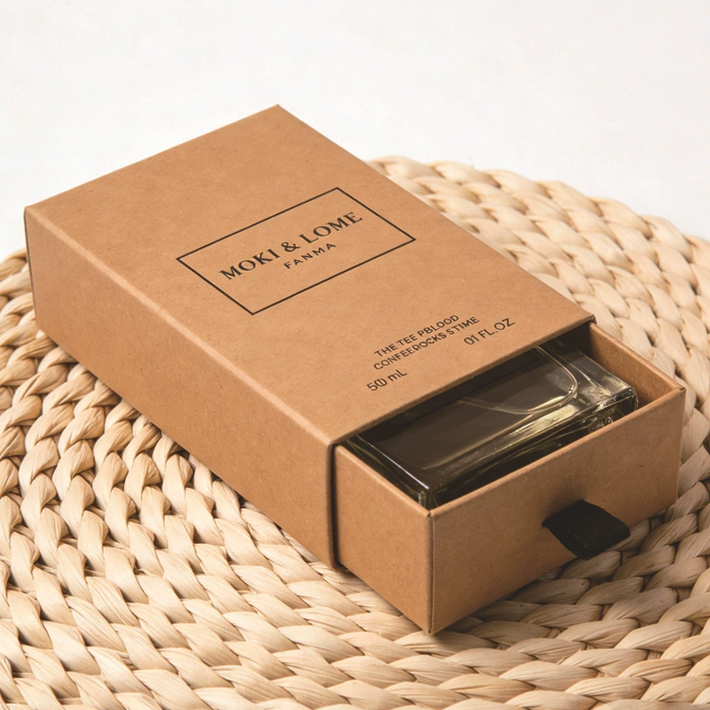 1200GSM Magnetic Flip Perfume Gift Box | Custom Logo Printable Cross-Border Packaging