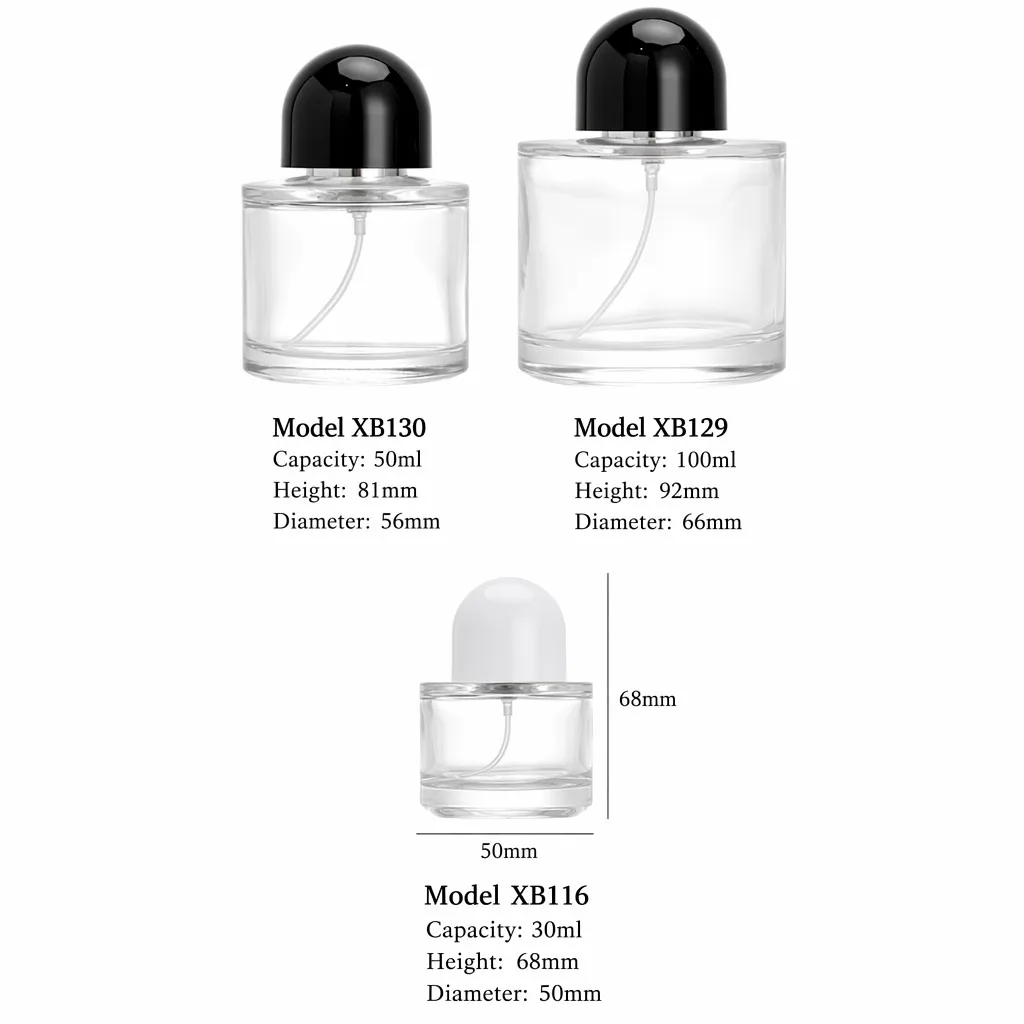 Detailed Product Specifications (30ml, 50ml, 100ml)