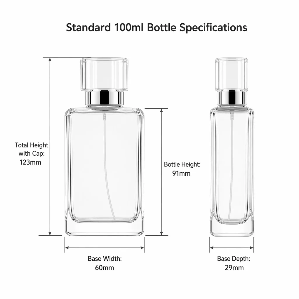 Standard 100ml Bottle Specifications