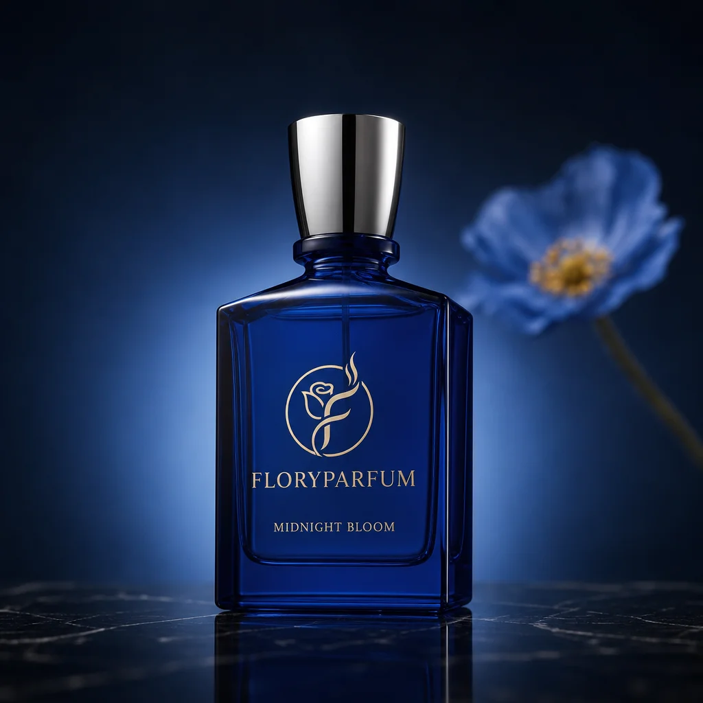 Floryparfum Midnight Bloom perfume product showcase