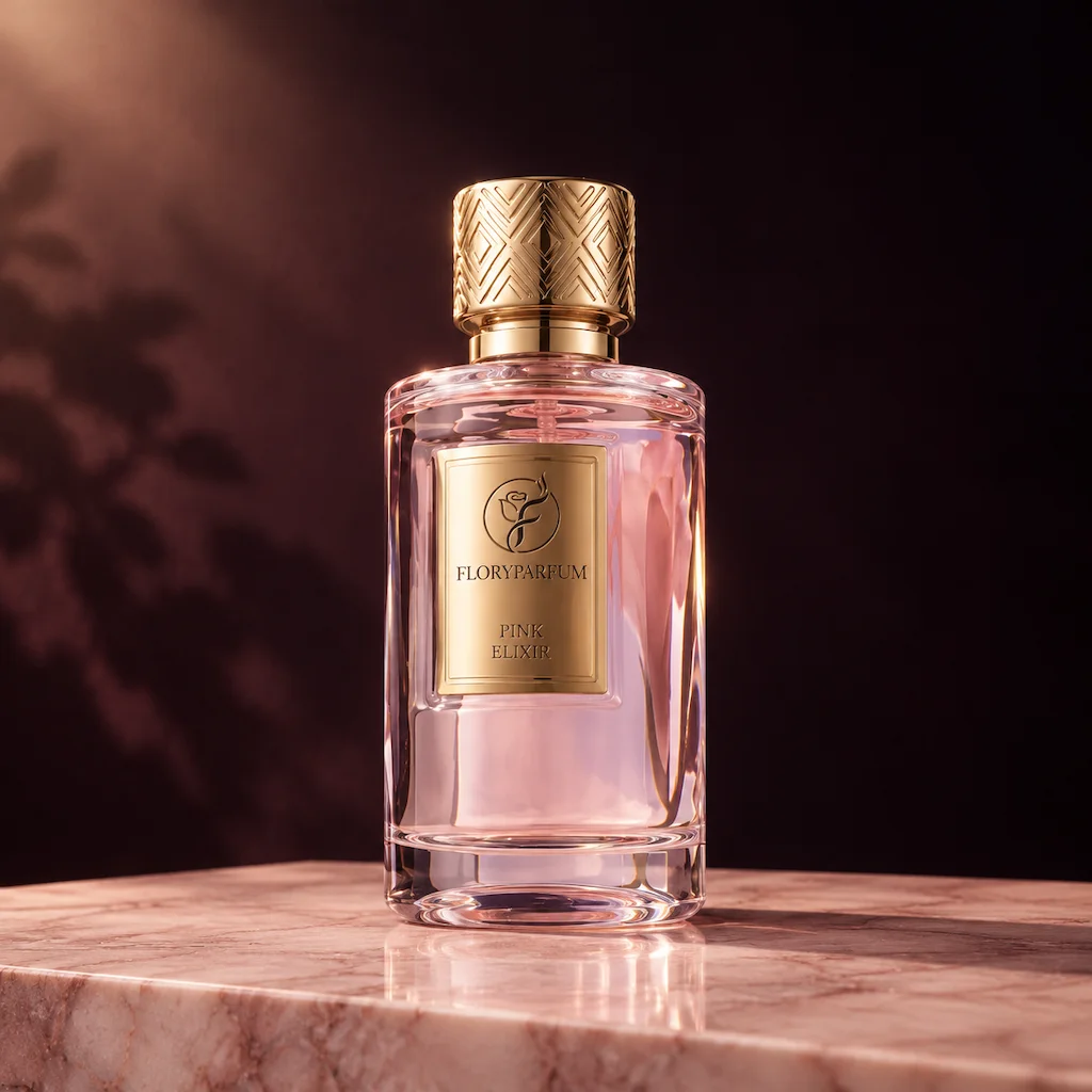 Floryparfum Pink Elixir perfume product showcase