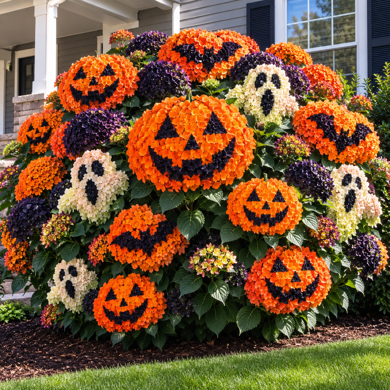✅100 seeds 🔥Halloween Pattern Plant Seeds🔥 – Developed by American Biologists Through 20 Years of Genetic Recombination Research