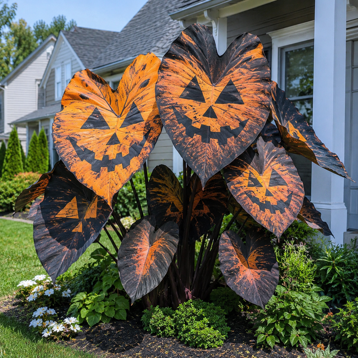 ✅100 seeds 🔥Halloween Pattern Plant Seeds🔥 – Developed by American Biologists Through 20 Years of Genetic Recombination Research